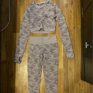 Gymshark camo set